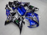 Yamaha YZF-R1 2004-2006 Injection ABS Fairing - Monster - Black Blue - MFS5039